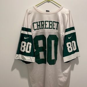 Wayne Chrebet NY Jets away jersey